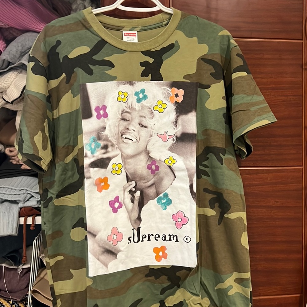 Camo supreme T-shirt